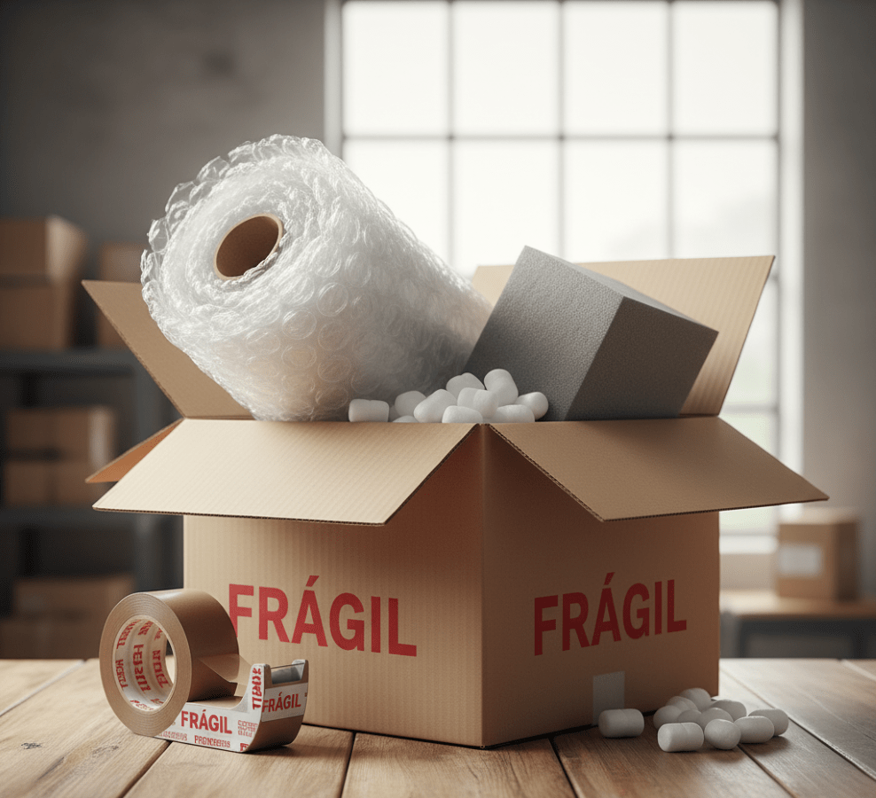 Kit de Embalaje Reforzado para Envíos Frágiles